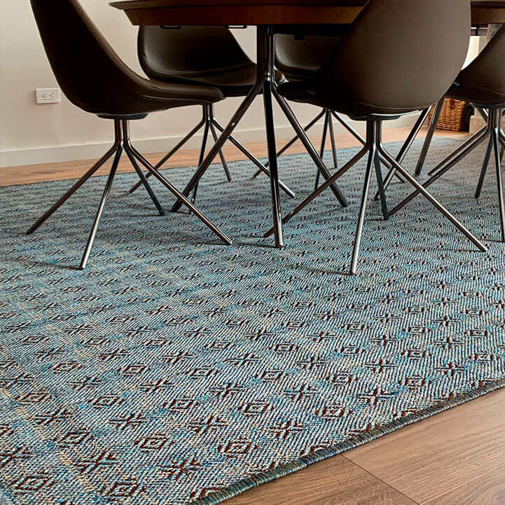 Tapetes de fique y metal