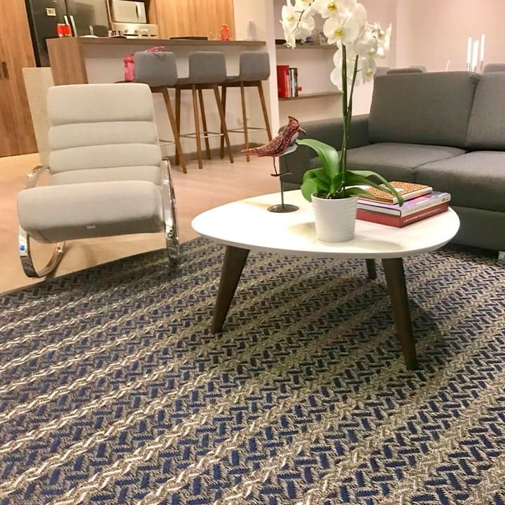 Tapetes de fique y metal