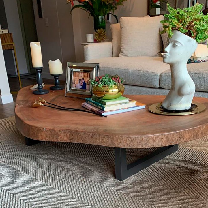 Tapetes de fique y metal