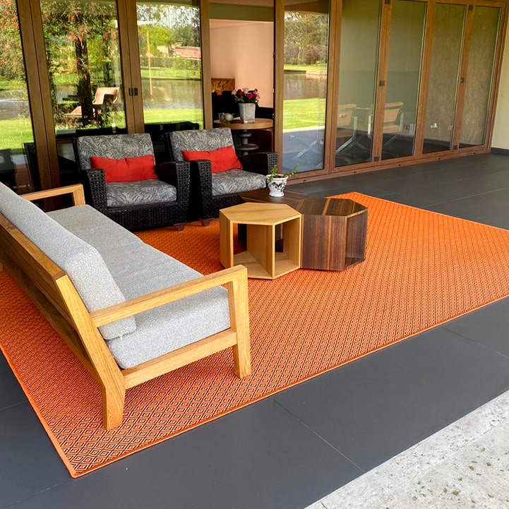 Tapetes de nylon y seda