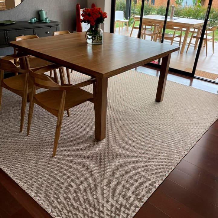 Tapetes de nylon y seda