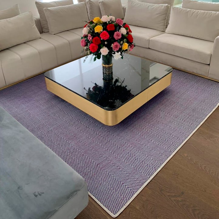 Tapetes de fique y metal