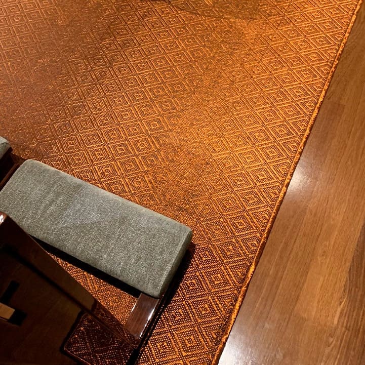 Tapetes de fique y metal